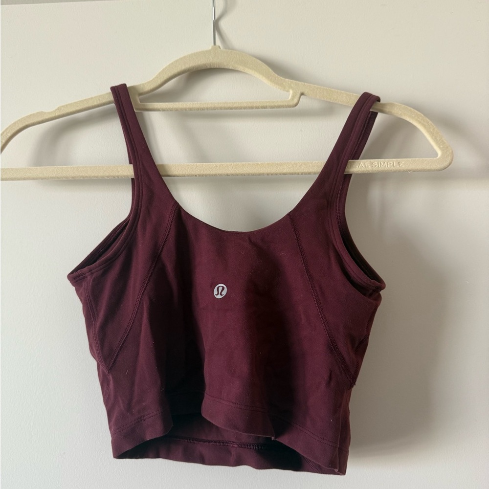 Lululemon Align Tank Top - burgundy